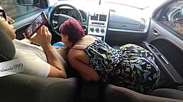 Bold Latina Pickup Turns Into Homemade Action