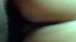 Mazi's big ass bounces on a large black cock.