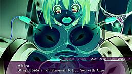 You can cum inside me in this sex change game?