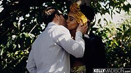 Ebony Babe Julie Kay Receives White Cock In Her Tight Black Ass