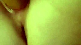 amateur babe fucks big dildo hard with toys in homemade scene