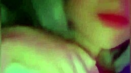 Horny Babe Moans Wetly with Dildo While Family Sleeps