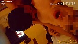 Katita moans wildly as her friend sucks her tits intensely