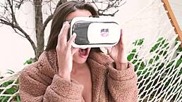 Can You Handle This VR Mario Parody with Braylin Bailey as Princess Peach Riding Big Cock?