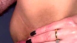 Amateur European Petite Teased With Big Cock On Her Soaking Wet Pussy Before Fucking