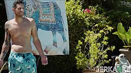 Cassie Del Isla and Nina White play jerkaoke with ass licking, muff diving, scissoring, and cunilingus in high definition.