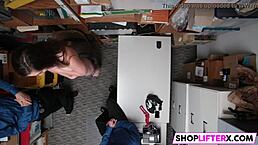 Conversational-Emoji Stunning shoplifter caught by police 😱