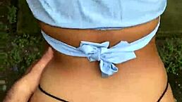 latina neighbor rides monster cock in cowgirl creampie