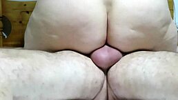 i keep him hard while she grinds on my face with naughty housewife moves