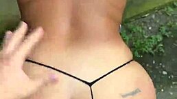 latina neighbor rides monster cock in cowgirl creampie