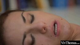 sexy lesbians kiss passionately before fucking each other with shaved pussies and nipples