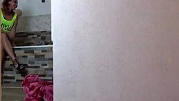 dana barzagli and luna spying on roommate part 2