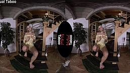 ria sunn feels intense pleasure in taboo pov masturbation session