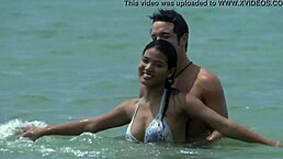 Croc sexy bikini girl posing attractively