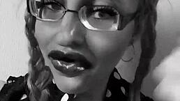 obedient slave jerks for goddess glasses