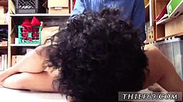 Brunette Teen Pounded Hard by Amateur Cheerleader