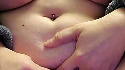 Big Girl Cumming Hard Alone with Her Vibrator Toy!