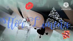 Peruvian woman enjoys a relaxing bath with toys on love day.