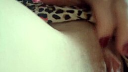 Hot French Milf Fingers Herself!