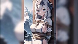 Feeling the passion in anime japanese ainu tribe sex scenes