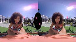 dont be shy, take that shemale cock deep outdoors?