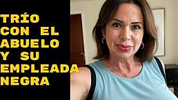 i had a rich threesome with an old man and ebony caregiver