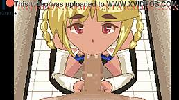 I say, this hentai features ichigo-chan getting her ass fucked in the game center