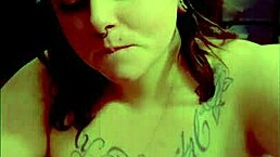 I Love Cum On My Pierced, Tattooed Tits!