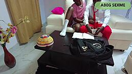 ebony student seduces step brother for big black dick