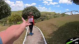 Hey, wanna see us fuck in public and nearly get busted?