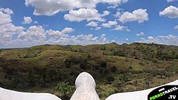 Hey, wanna see us fuck in public and nearly get busted?