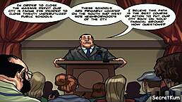 Mayor's secretary eases boss stress with wild office sex in season 3