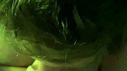 The bbw gives an amazing blowjob