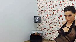 Webcam Sophie Stuns in See-Through Fishnets!