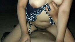 Risky Filipina Night Fuck By The Seashore With Intense Fucking And Beach Vibes!