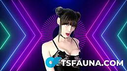 Shemale Rides Huge BBC While Showing Off Her Stunning Soles