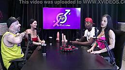 karen oliver rides jefao oficial's monster cock in lingerie, leading to a bizarre anal moment with strong pussy smell