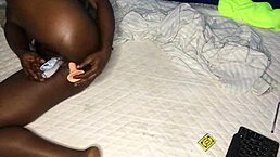 Watch me cum using dildo in both holes.