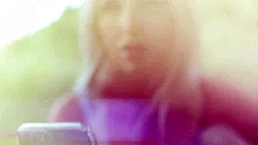 Petite Britt Blair Catches Destiny Cruz In Outdoor Masturbation, Rimjob Included