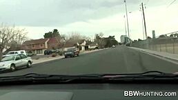 i'm this ebony bbw getting wild in the backseat