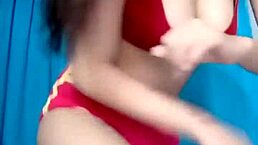 The Pink Sister Proudly Shows Off Her Big Tits And Nails