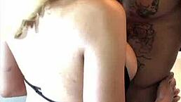 Ralph is giving me a deep anal creampie with his big black cock in doggystyle.