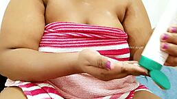 A big boobs teen tempts on webcam in this video