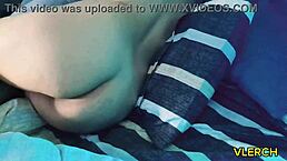 My friend found me naked and I showed him my ass in this homemade video