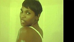 SweetCandi4U Shows Off Her Ebony Ass In Panties On Webcam 😍