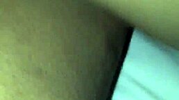 My interracial girlfriend rides monster cock with creampie from friend