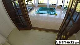 I feel Sarah Jessie's erotic touch during my massage from Alix Lynx