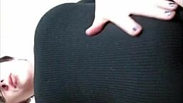 I Humiliate Big Tiddy Goth with Monster Cock and Toys