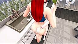 Hey, wanna see my goth girlfriend in 3D futa Sims 4?