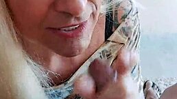 After fixing my car tire, this black mechanic filled my mouth with cum and I swallowed it all